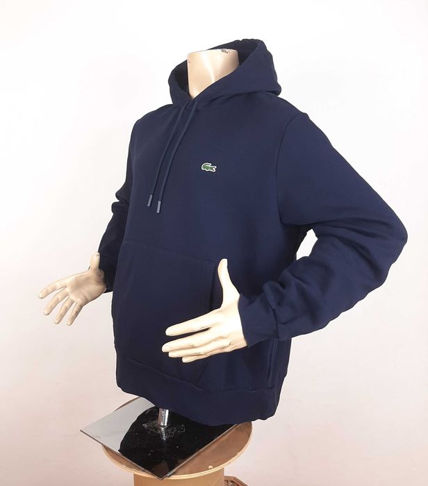 Lacoste Fleece Hoodie - Оригинален мъжки суитшърт размер 2XL