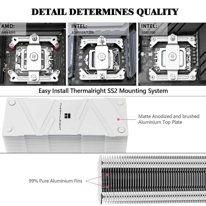 Cooler CPU Aer Thermalright Assassin Spirit 120 EVO,AGHP,PWM,AMD Intel