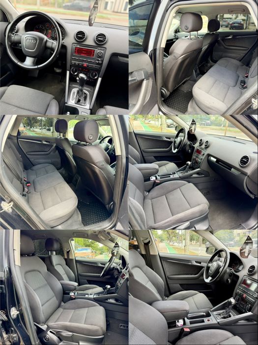 • Audi A3 2008 • DSG - Cutie Automată / 2.0 Diesel 140 cp / Parc Auto • RATE • Garantie •
