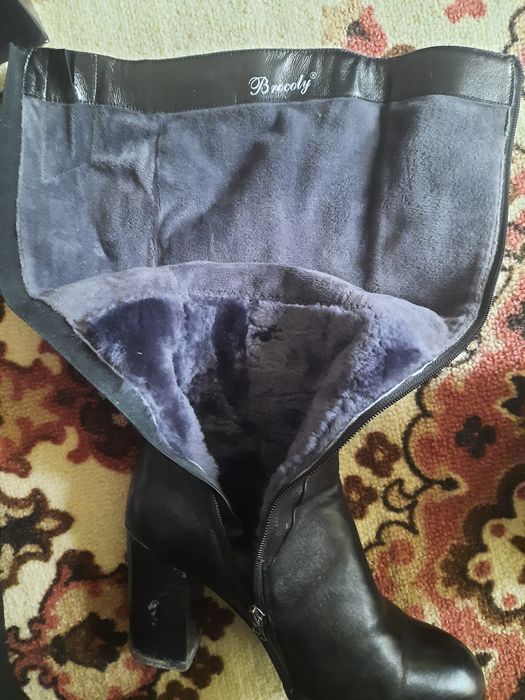 Зимние сапоги  европейка