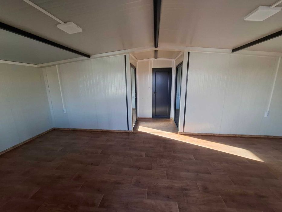 НА ИЗПЛАЩАНЕ - Сглобяема къща + веранда - 63м2