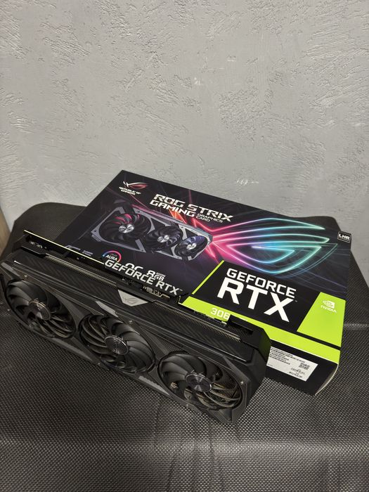 Asus Rog Strix rtx 3060ti OC Edition Gaming stare si racire excelenta