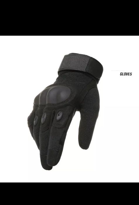 Mănuși tactice fără degete cu protecție/ întărite zona pumnului