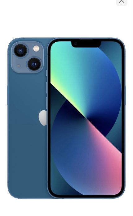 Айфон 13 в синем цвете