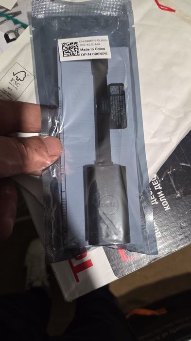 Adaptor USB-C Dell to Gigabit Ethernet RJ-45