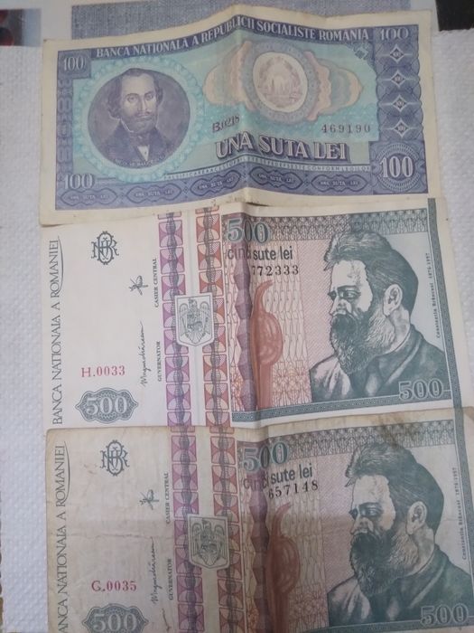 Vând bancnote vechi