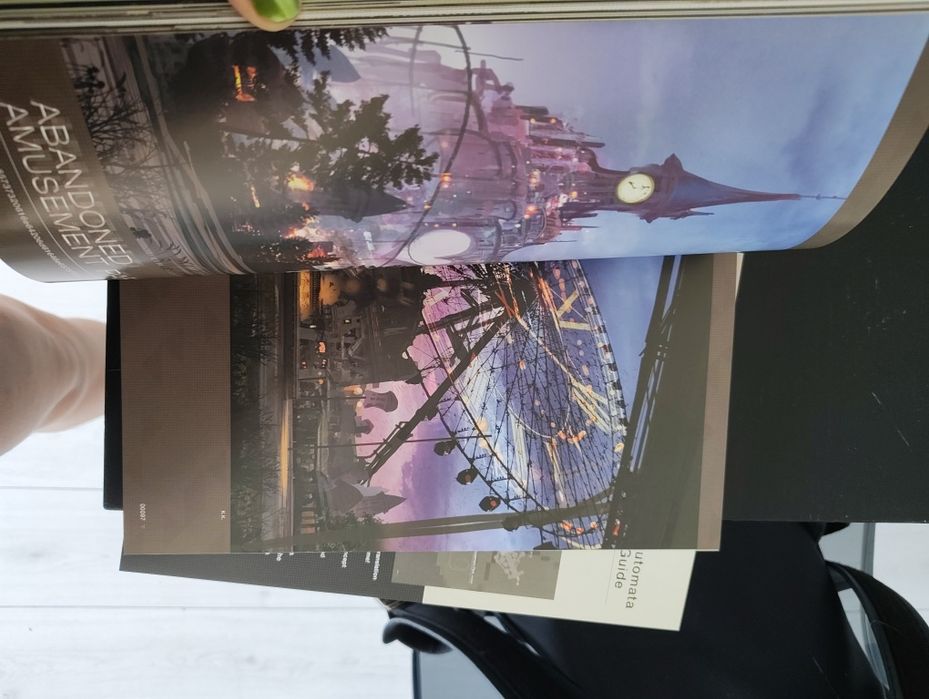 Nier world guide art book