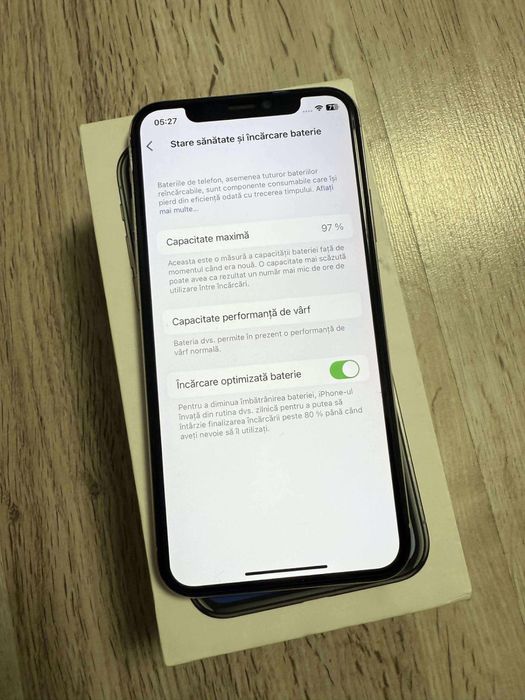 Vand Sau Schimb IPhone X Silver 64Gb Neverlocked