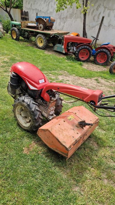 Motocultor Nibbi Bruno 14 cai diesel cu freza si plug