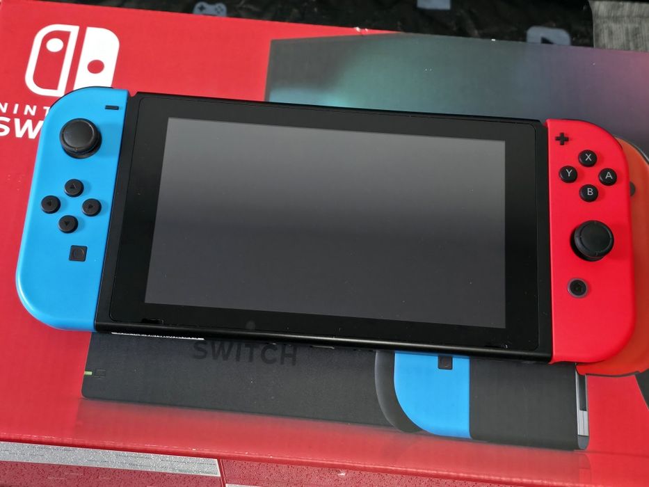 КАТО НОВ Nintendo Swith (NEON RED and NEON BLUE JOY-CONS) Озон 2024г.