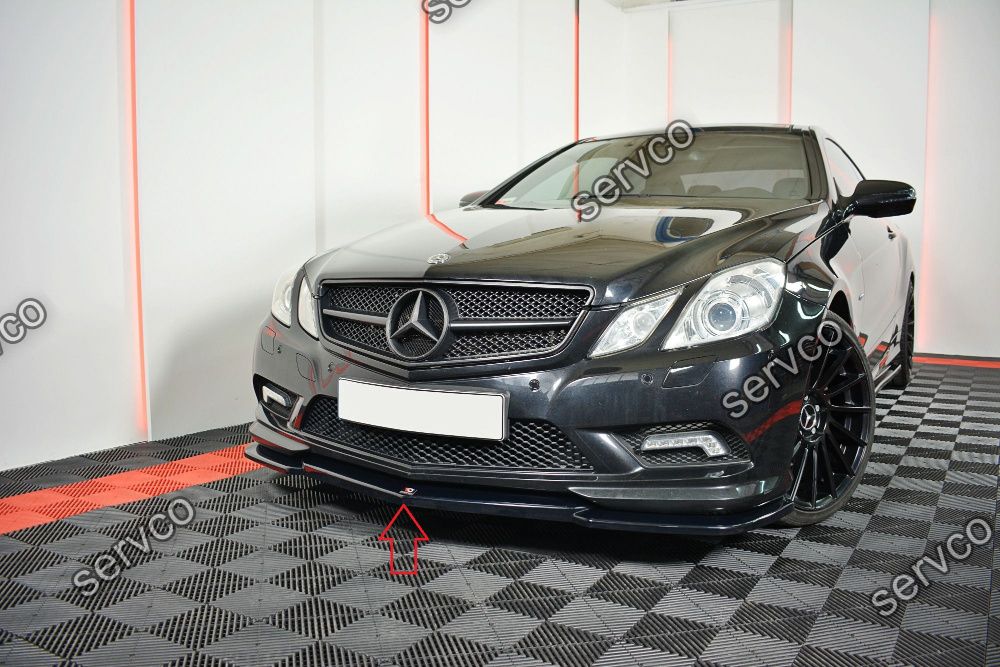 Bodykit tuning Mercedes E Class W207 Coupe AMG LINE 2009-2012 v1 Maxton Design