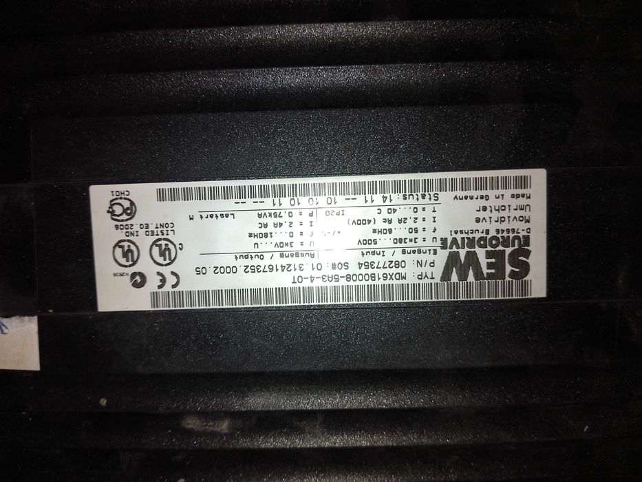 Convertizor sew MDX61B0008-5A3-4-OT