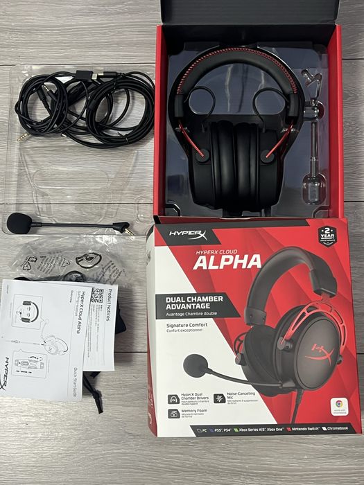 Casti HyperX Cloud Alpha impecabile