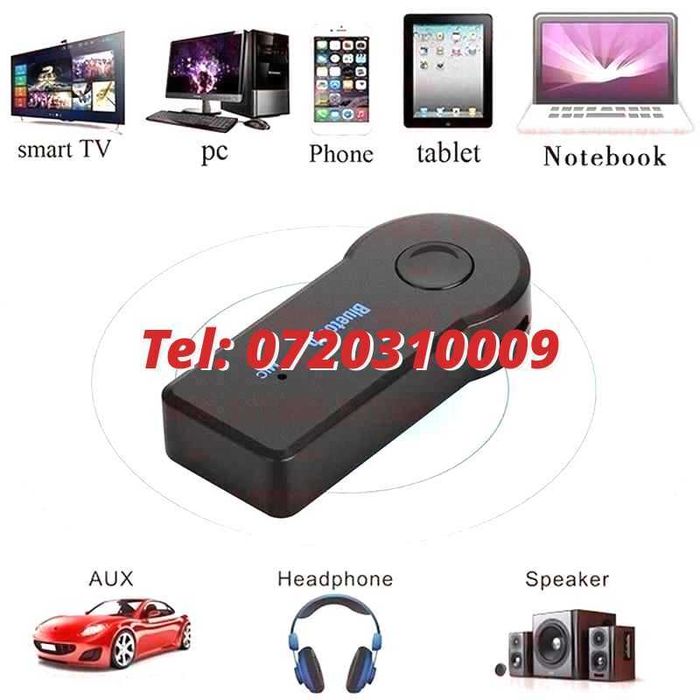 Adaptor Bluetooth Auto Muzica Pentru Masina Aux