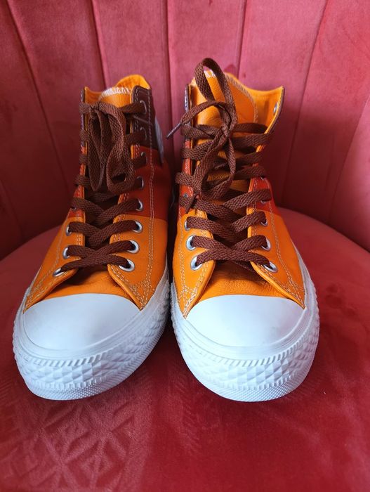 Tenesi înalți/pantofi sport Converse originali din piele veritabilă-ma
