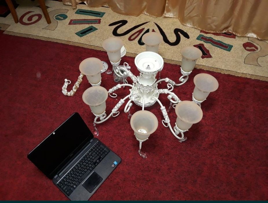 Аспалы шам сатамын. Продам люстру