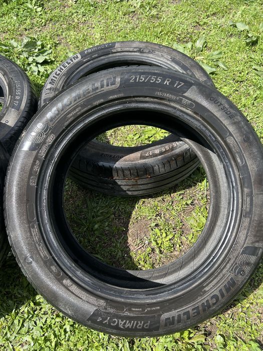 Летние шины Michelin 215/55/17