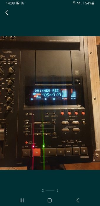 Multitrack MD recorder Yamaha MD4/Fostex VF80