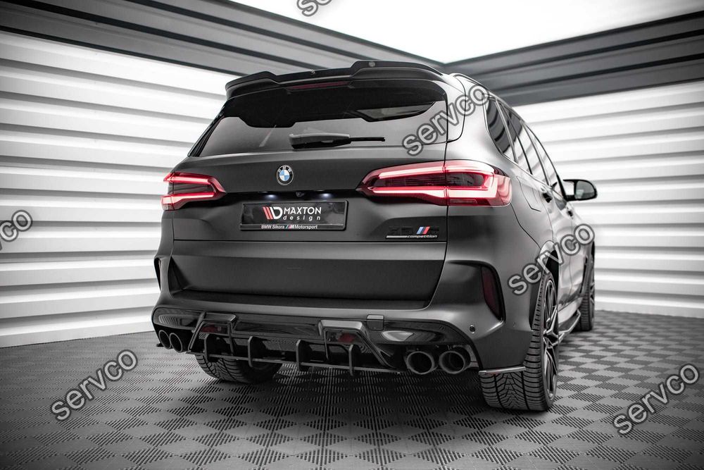 Prelungire difuzor bara spate Bmw X5M F95 2018- v2 - Maxton Design