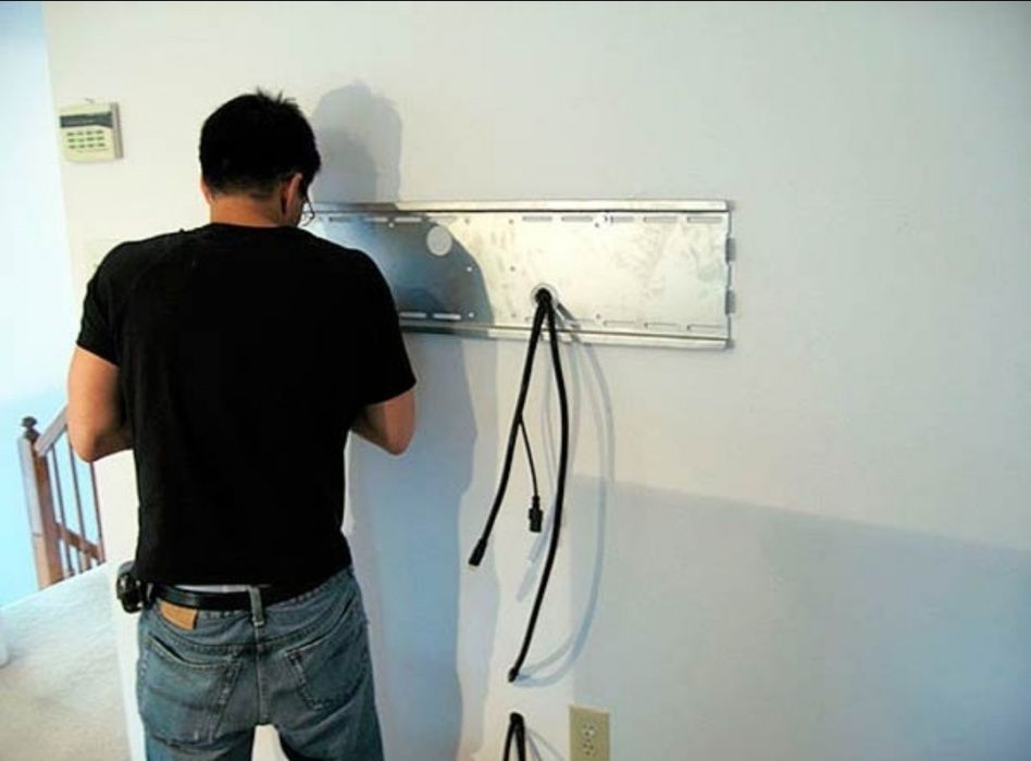 Установка кронштейн для телевизоров лед (+Доставка) настройка смарт