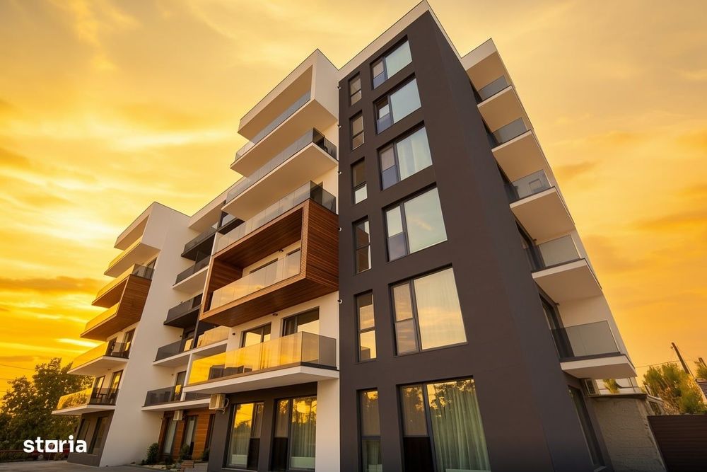 Apartament 2 camere, Mamaia Sat, mobilat modern, vedere mare