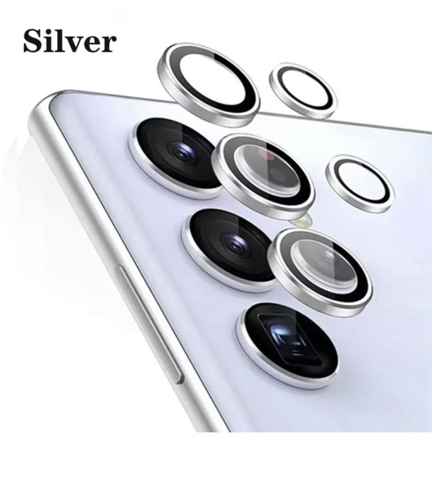 Samsung S22/S23/S24/S25/S26 PLUS ULTRA Folie Sticla Camera Inele Metal