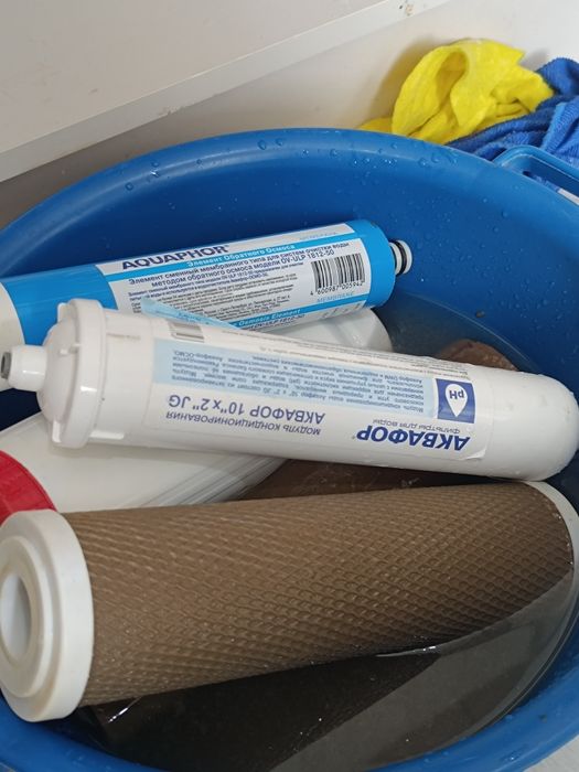 Замена фильтра для воды