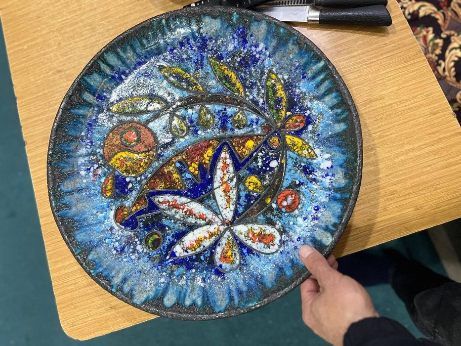 Поднос ручной работа