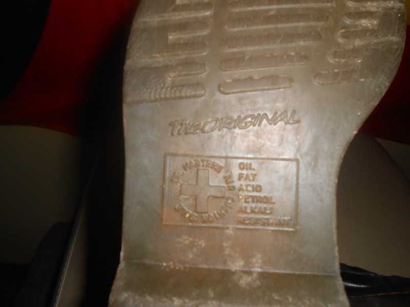 bocanci boots punk rock retro vintage Dr Martens dame size uk 4 EU 36