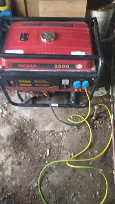 Генератор бензинов Wema 5.5 kw