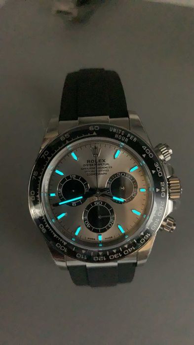Rolex Daytona 4131 сиво3