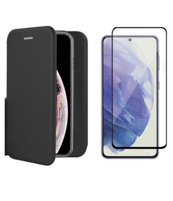 Samsung A16/A17/A26/A36/A56 Husa Carte Piele Eco + Folie Sticla Devin