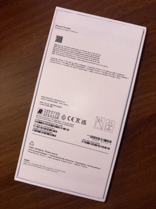 Iphone 17 PRO MAX