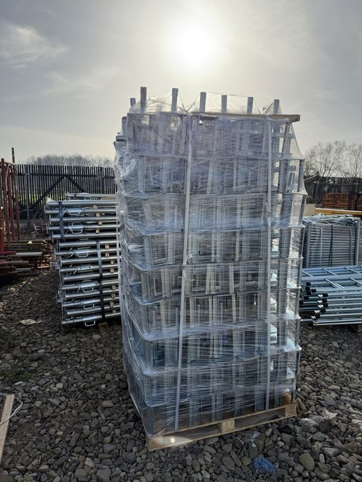 Podina schela metalica, picioare reglabile, trepied popi metalici