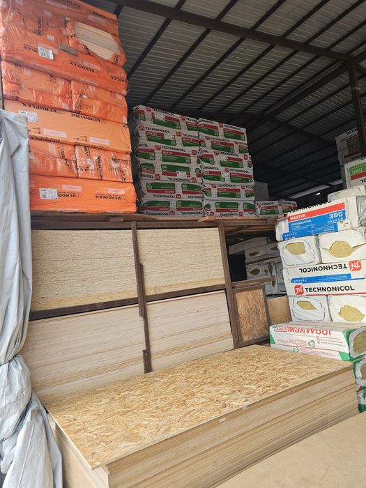 Фанера, ОСБ, утеплители — рынок «Үміт»