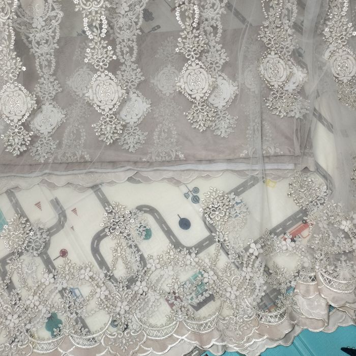 Тюль со шторами комплект