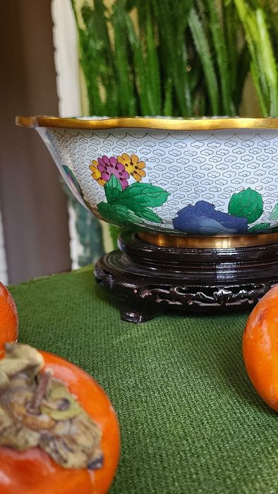 Большая чаша клуазоне