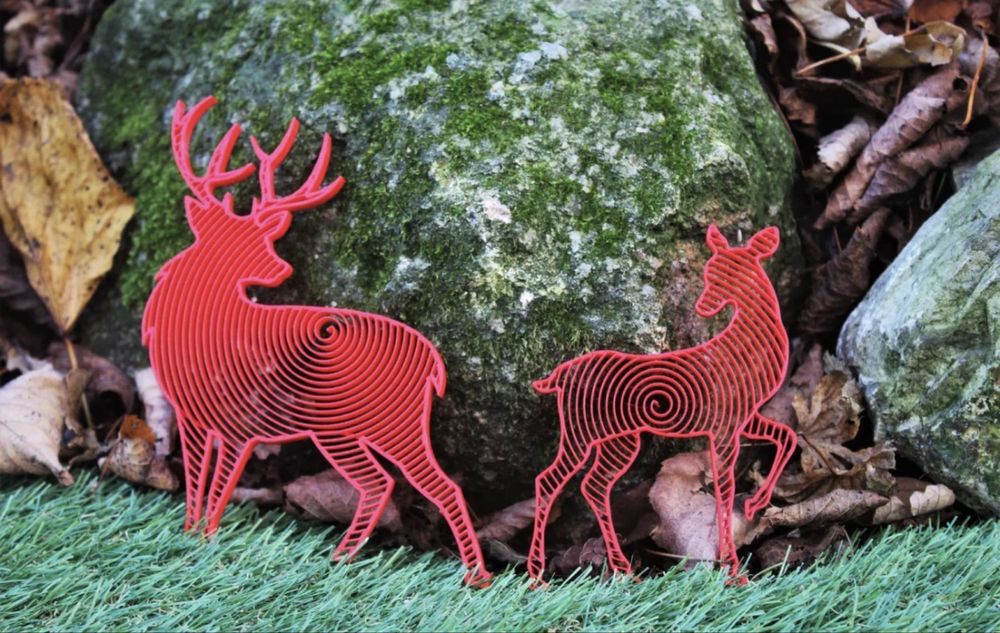 Коледни декорации 3D принтирани