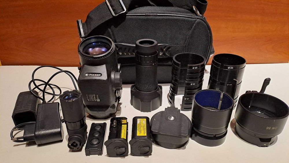 Nightvision Pulsar DN55 /DFA75 functionare perfectă cu multe accesorii