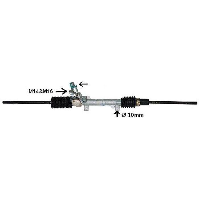 Caseta directie Citroen Berlingo (MF) 1996-2008, Xsara (N1) 1997-2005, Xsara Break (N2) 1997-2005, Xsara Coupe (N0) 1998-2005; Peugeot Partner (G) 1996-2008, Mod operare: hidraulic, OE 1617935380, SRLine