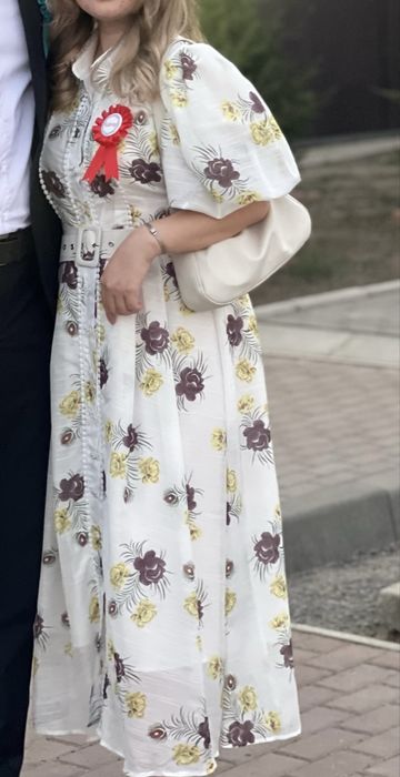 Платье цветочное
