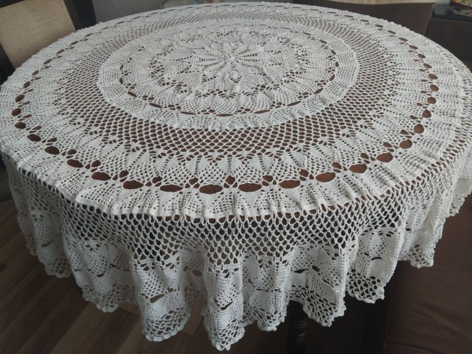 Покривка за кръгла маса