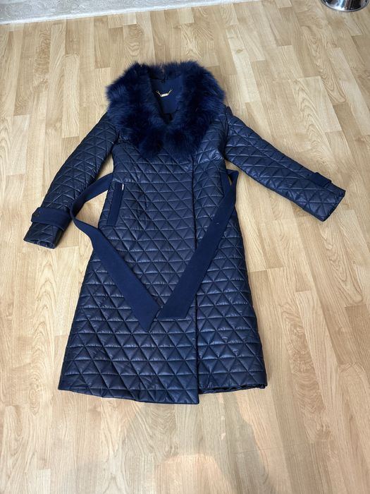 Palton cu blana naturala Nou