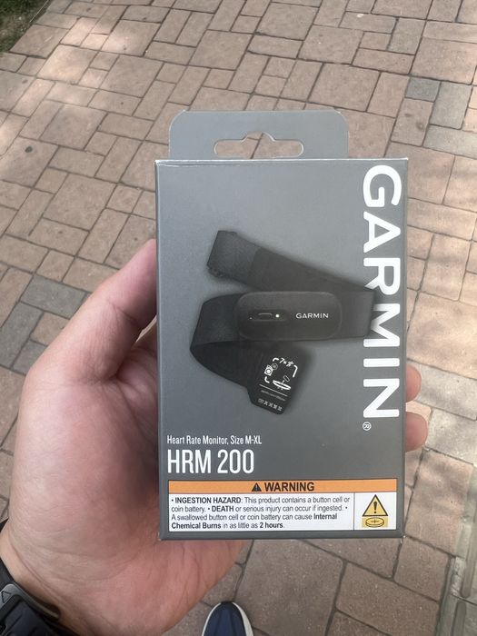 Garmin HRM 200. Нагрудный пульсометр
