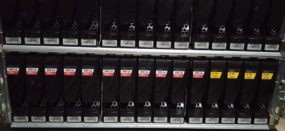 Сторидж / STORAGE  DELL EMC KTN-STL3,15x 3TB HDD, 2x SAS Controllers