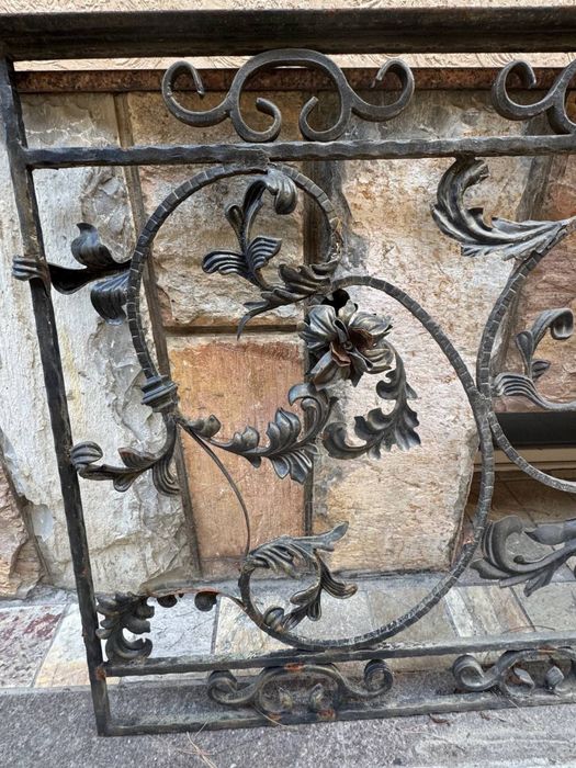 Перила, ограждения, металл Б/у.