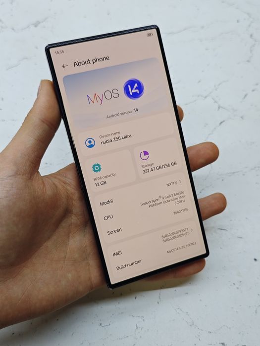 ZTE Nubia Z50 Ultra Sotlad