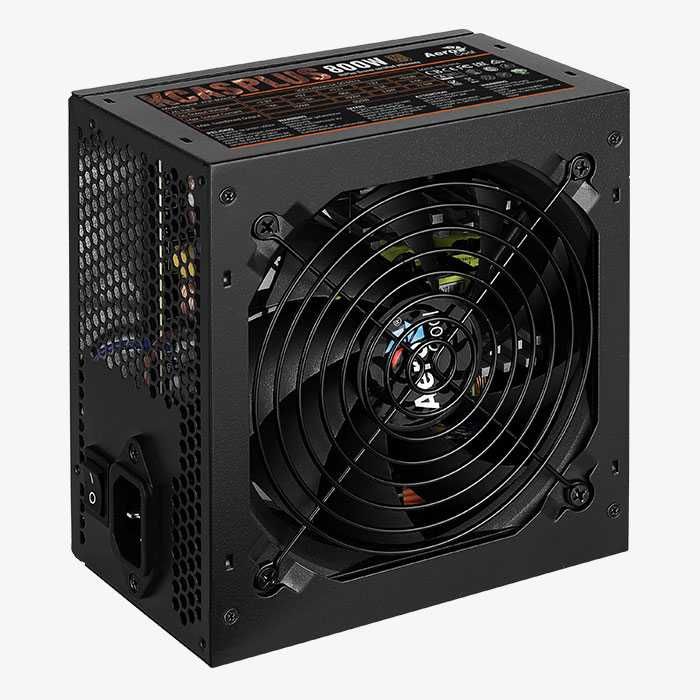 Блок питания AeroCool KCAS PLUS 800W 80+ Bronze