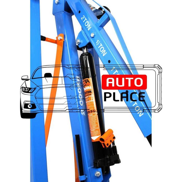 Хидравличен сгъваем кран за двигатели тип Жираф 2 тона САТА