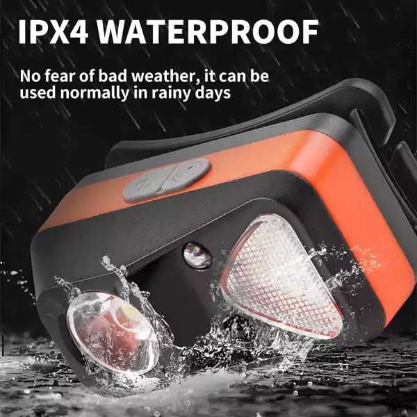 Челник 500 Лумена, Водоустойчивост със сензор за движение